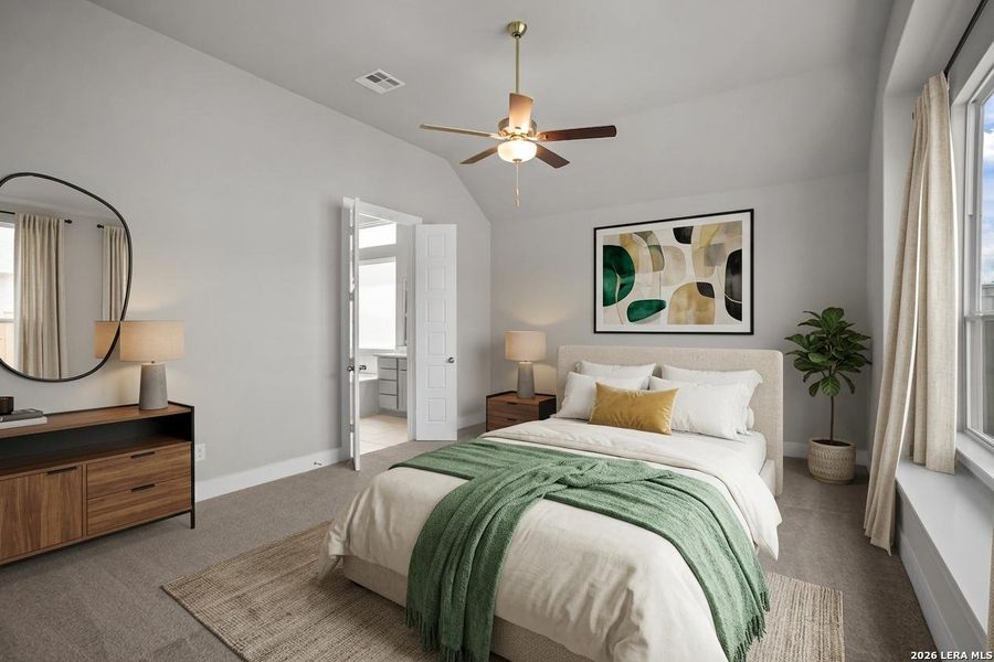 Furnished interior view inside a new home in Mayfair, New Braunfels (Image 13).