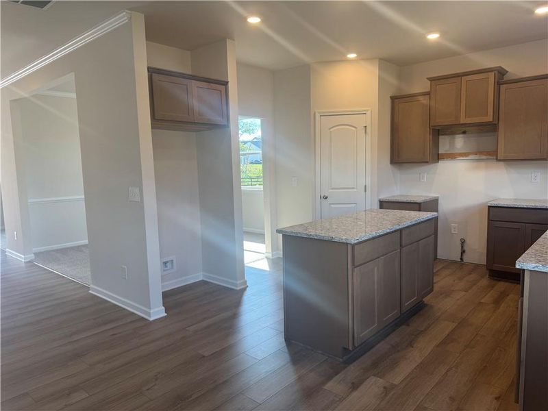 Furnished interior view inside a new home in The Reserve at Willow Oaks, Canton (Image 3).