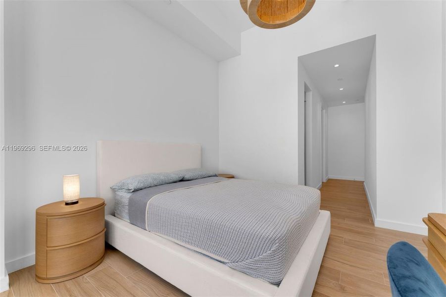 Furnished interior view inside a new home in , Miami (Image 12).