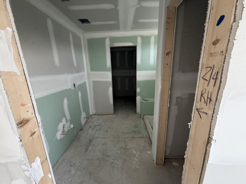 In-progress construction of a new home in Black Forest Pointe, Benson, NC (Image 12).