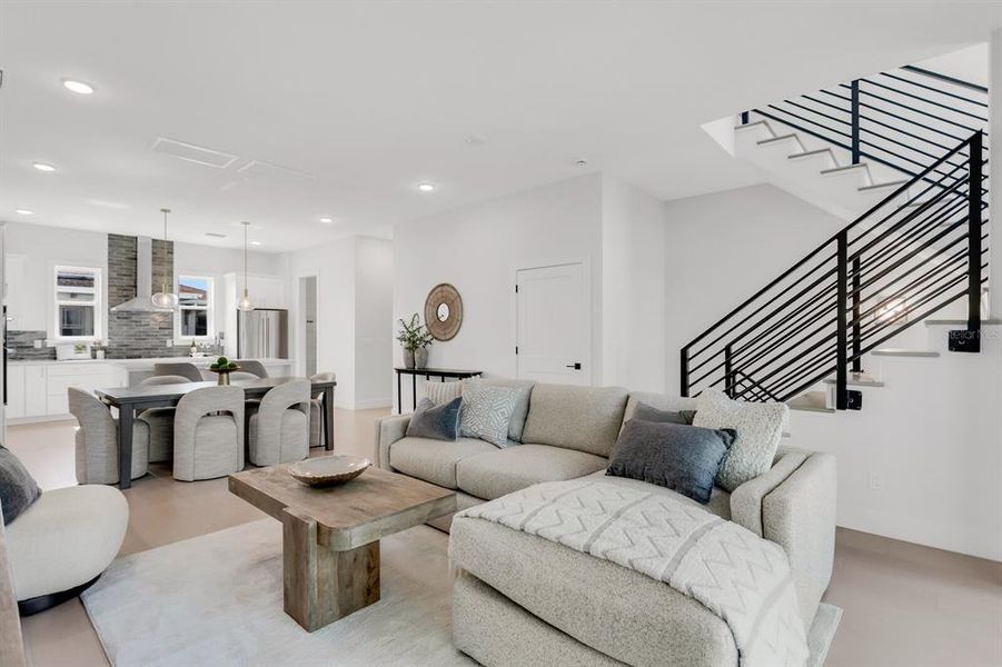 Furnished interior view inside a new home in , St. Petersburg (Image 16). Furnished interior view inside a new home in , St. Petersburg (Image 16).