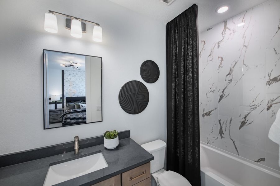 Furnished interior view inside a new home in Two Rivers, Zephyrhills (Image 3).
