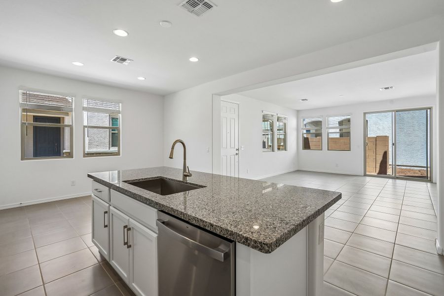 Furnished interior view inside a new home in Rancho Mercado, Surprise (Image 10).