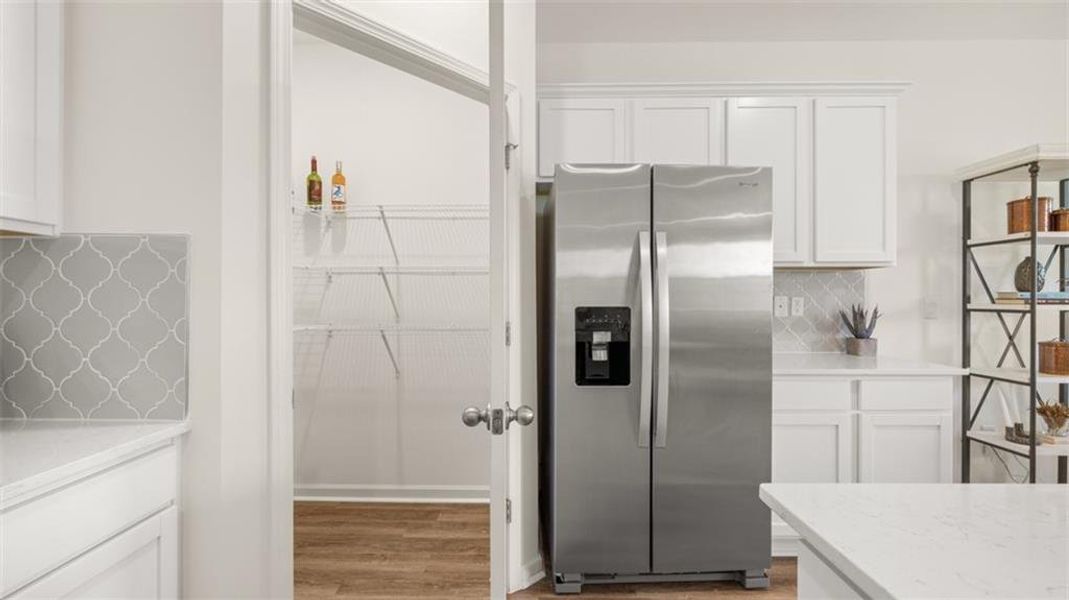 Furnished interior view inside a new home in The Preserve at Agricultural Village, Perry (Image 41).