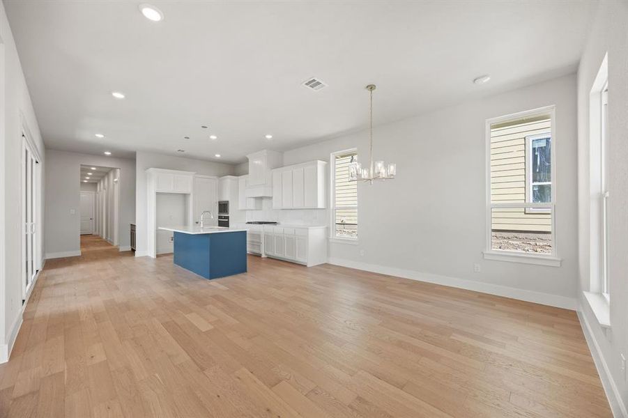 Spacious, unfurnished interior of a new home in The Heights at Uptown Celina, Celina (Image 14). Spacious, unfurnished interior of a new home in The Heights at Uptown Celina, Celina (Image 14).