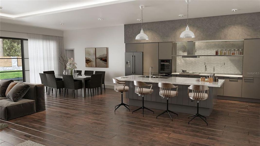 Furnished interior view inside a new home in , Port Charlotte (Image 8).