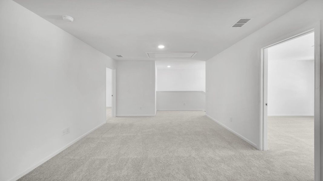 Spacious, unfurnished interior of a new home in Creekside at Andrews, Summerville (Image 21). Spacious, unfurnished interior of a new home in Creekside at Andrews, Summerville (Image 21).