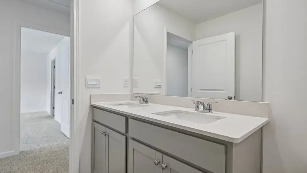 Furnished interior view inside a new home in Mangum Farms, Stem (Image 16).