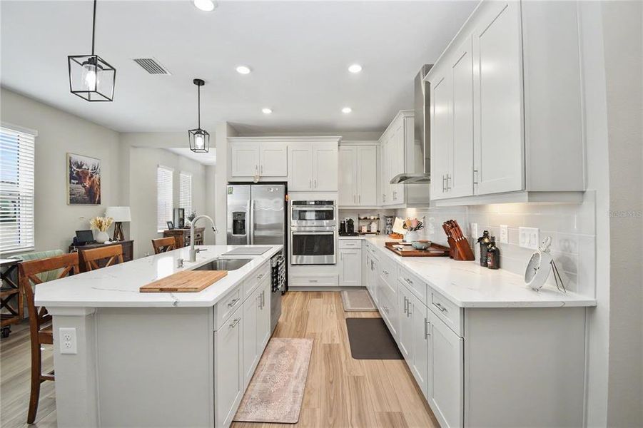 Furnished interior view inside a new home in Cypress Glen at River Wilderness, Parrish (Image 18).