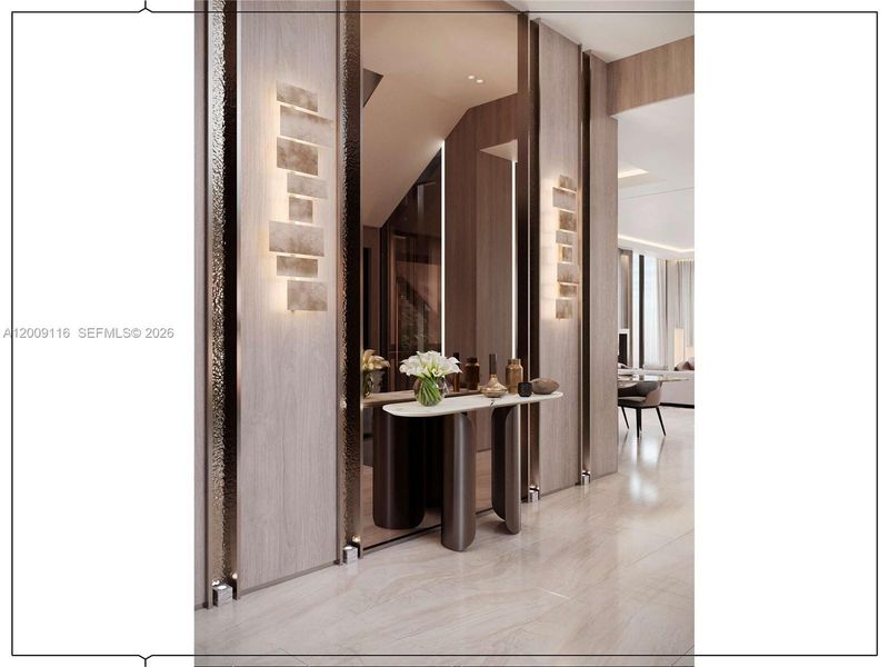 Furnished interior view inside a new home in , Golden Beach (Image 36).