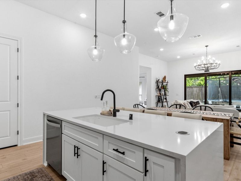 Furnished interior view inside a new home in Ellerden, Tomball (Image 16).