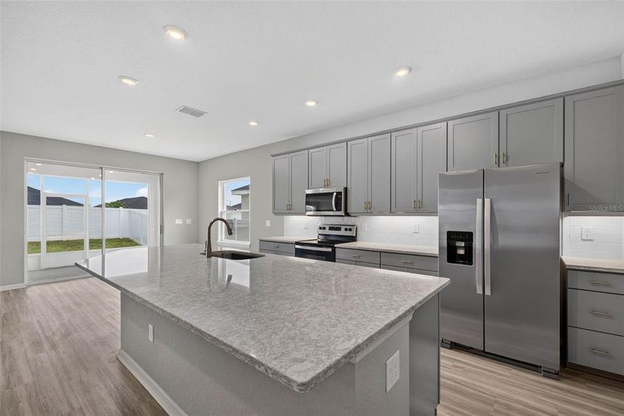 Furnished interior view inside a new home in , Davenport (Image 11).
