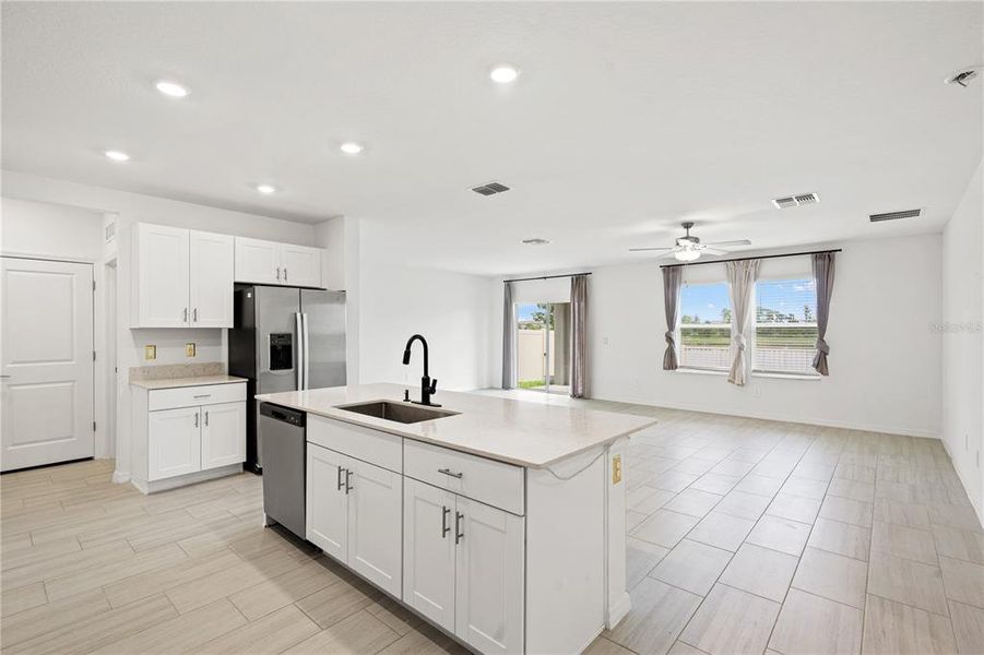 Furnished interior view inside a new home in Connerton, Land O' Lakes (Image 6). Furnished interior view inside a new home in Connerton, Land O' Lakes (Image 6).