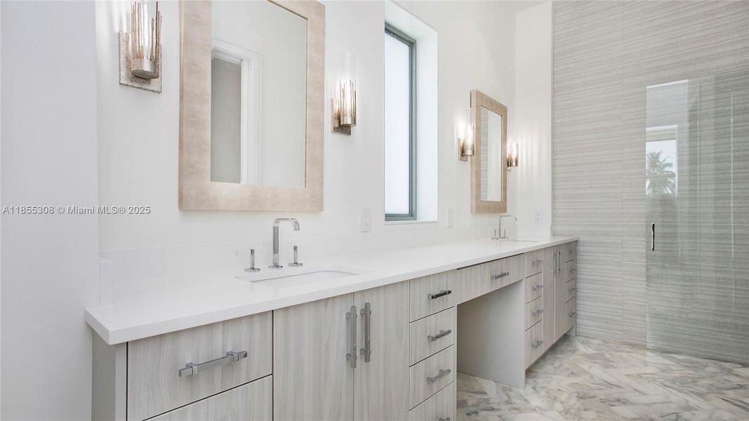 Furnished interior view inside a new home in , Naples (Image 9).