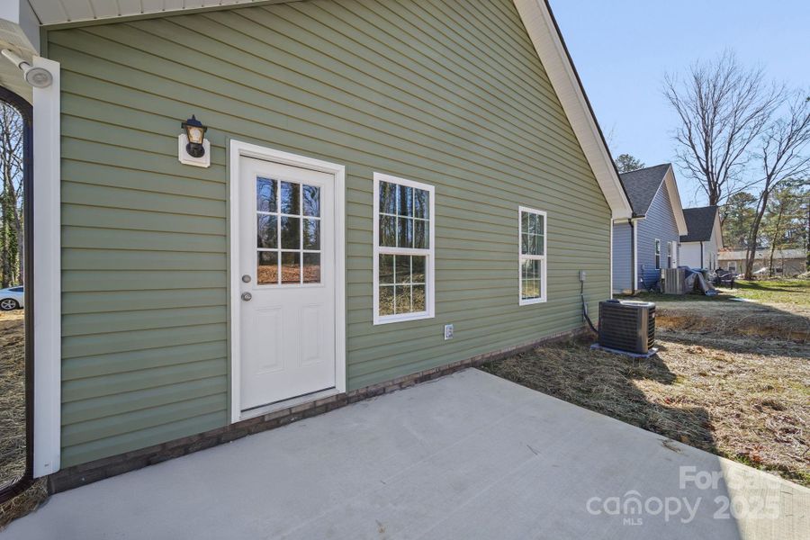 Exterior details and patio area of a home in , Salisbury (Image 24).