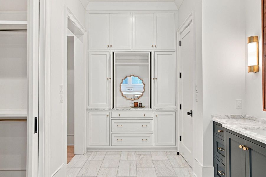 Furnished interior view inside a new home in , Mount Pleasant (Image 75).