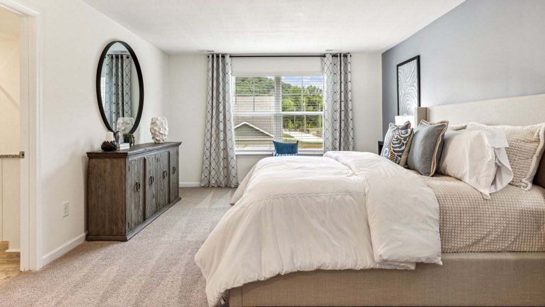 Furnished interior view inside a new home in Millstone Village, Morristown (Image 15).
