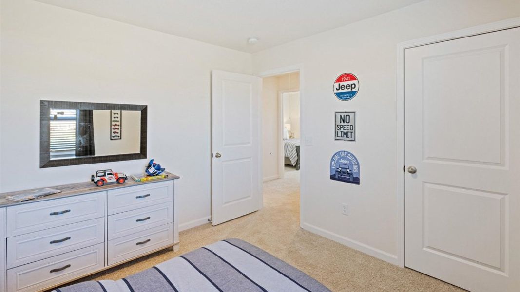 Furnished interior view inside a new home in Keebler Meadows, Johnson City (Image 23).