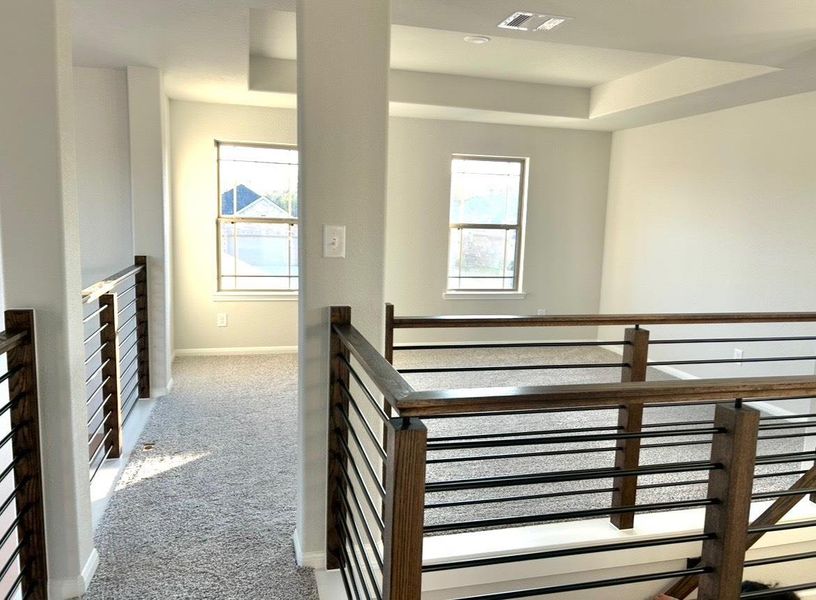 Spacious, unfurnished interior of a new home in Bluebonnet Village, Bellville (Image 26). Spacious, unfurnished interior of a new home in Bluebonnet Village, Bellville (Image 26).