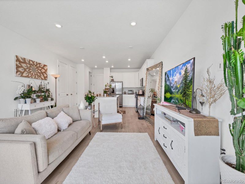 Furnished interior view inside a new home in Green Gables, Denver (Image 8).
