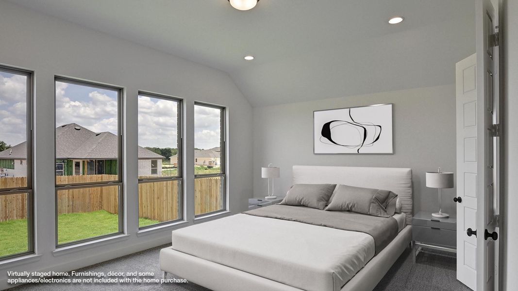 Furnished interior view inside a new home in Alsatian Oaks 50', Castroville (Image 6). Furnished interior view inside a new home in Alsatian Oaks 50', Castroville (Image 6).