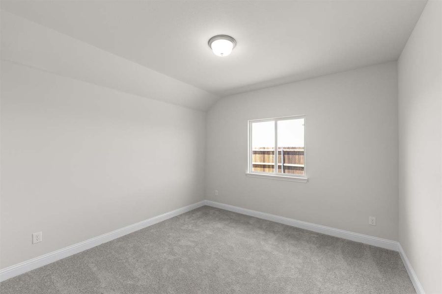 Spacious, unfurnished interior of a new home in The Reserve at Spiritas Ranch, Little Elm (Image 27). Spacious, unfurnished interior of a new home in The Reserve at Spiritas Ranch, Little Elm (Image 27).