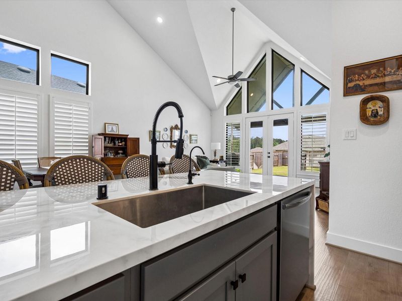 Furnished interior view inside a new home in Audubon, Magnolia (Image 8).