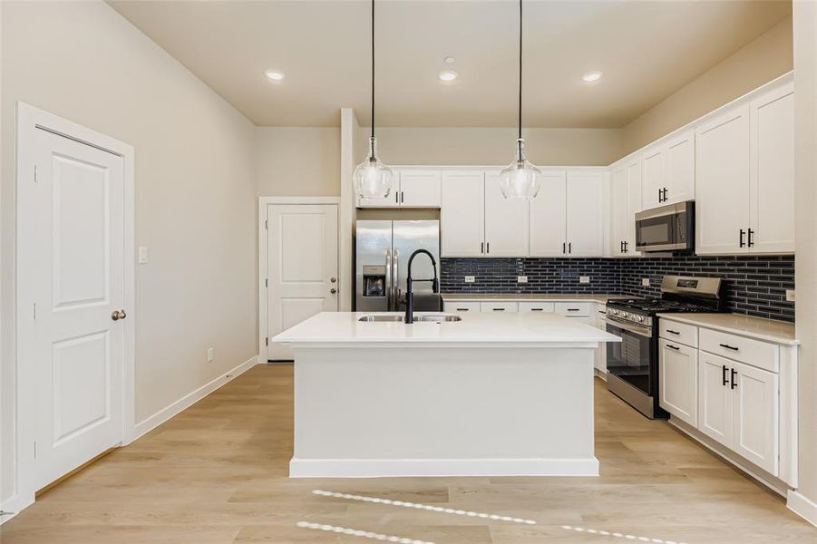 Furnished interior view inside a new home in , McKinney (Image 9).