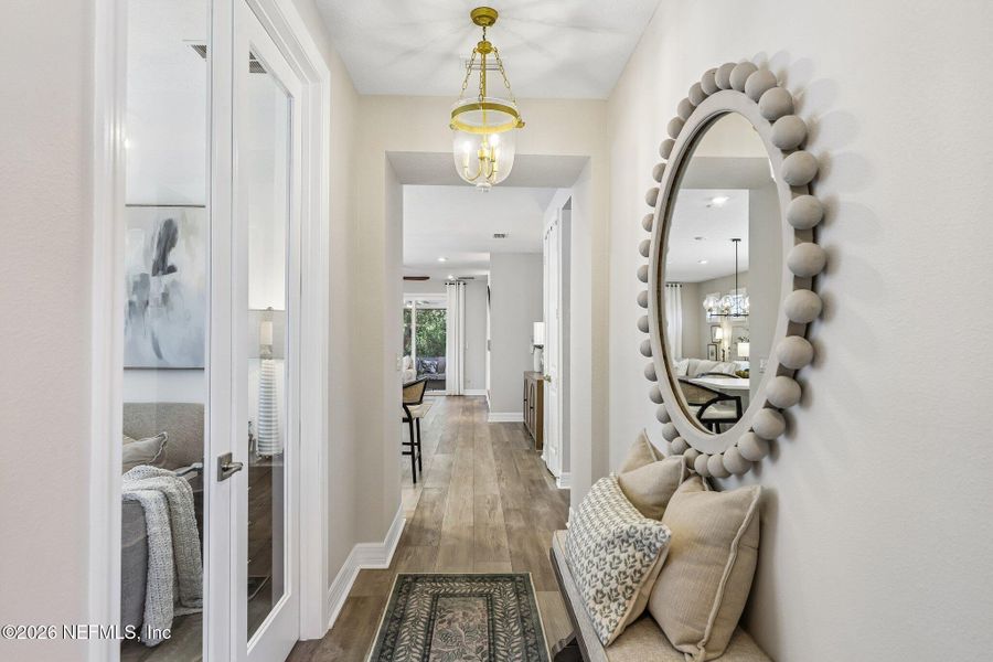 Furnished interior view inside a new home in Del Webb Nocatee, Ponte Vedra (Image 7).