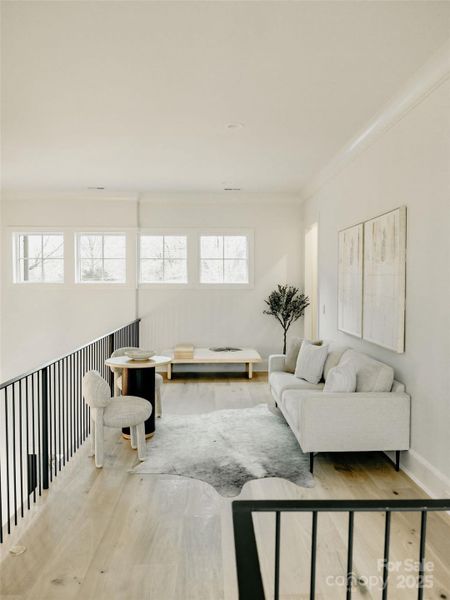 Furnished interior view inside a new home in , Charlotte (Image 10).