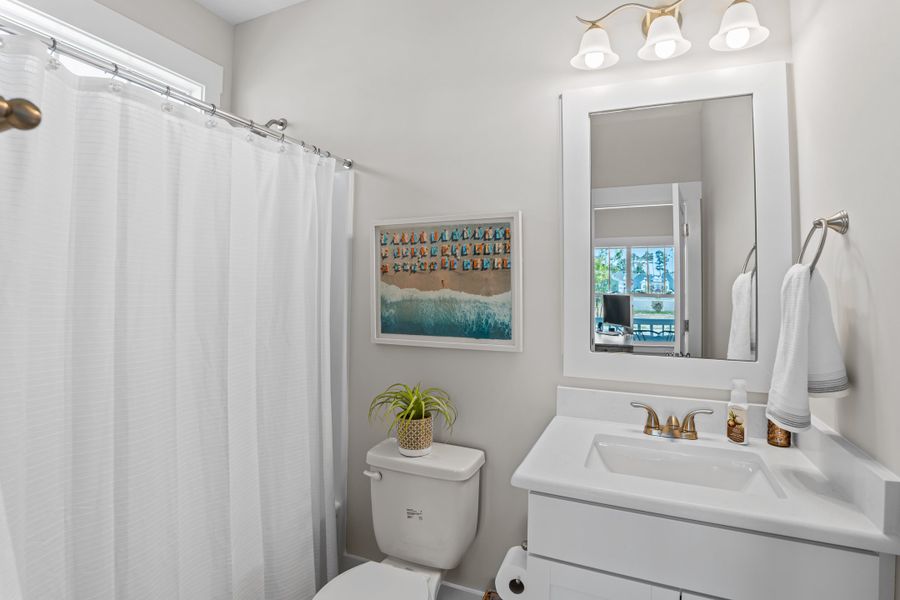 Representative furnished interior of a home built from the Scout by Bill Clark Homes in Sidbury Landing, Wilmington (Image 54).