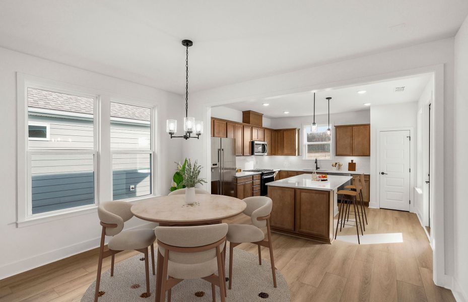 Furnished interior view inside a new home in Del Webb Barton Village, Lebanon (Image 8).