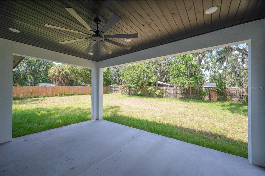 Exterior details and patio area of a home in , Lakeland (Image 4). Exterior details and patio area of a home in , Lakeland (Image 4).