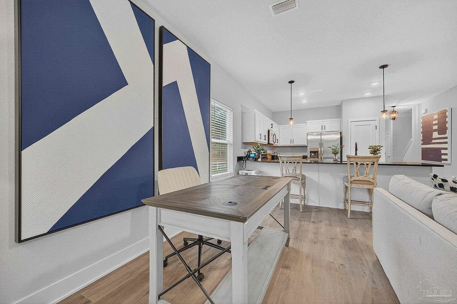Furnished interior view inside a new home in Lexlee Estates, Pensacola (Image 17).