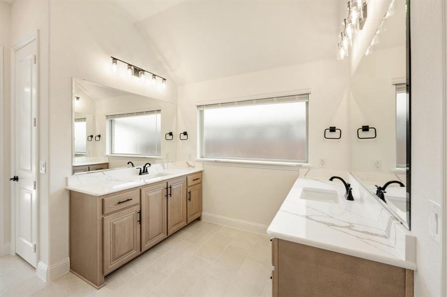 Furnished interior view inside a new home in Timberbrook 3B-4A, Justin (Image 9).