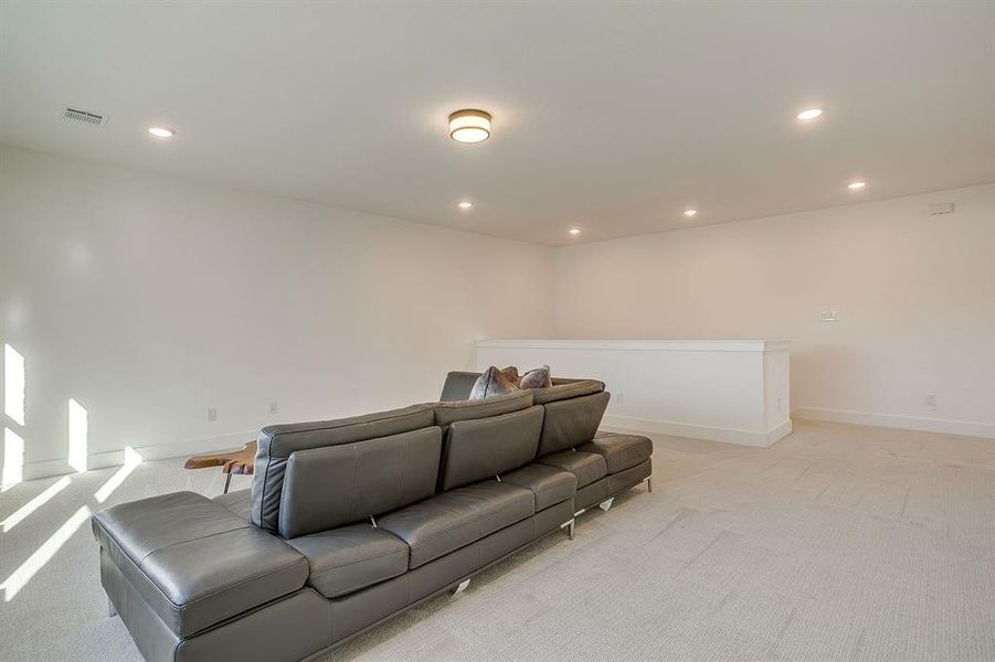 Furnished interior view inside a new home in Rumfield Estates, North Richland Hills (Image 11).