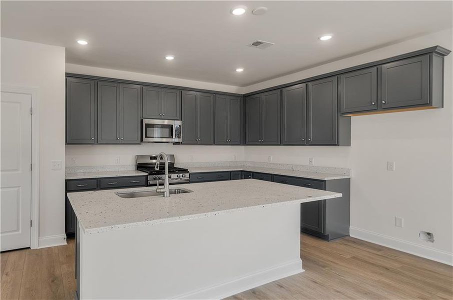 Furnished interior view inside a new home in Villas at Dawsonville, Dawsonville (Image 7).