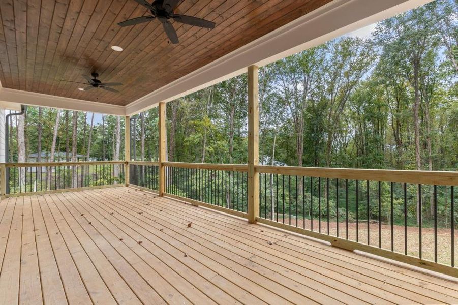 Exterior details and patio area of a home in , Canton (Image 2).