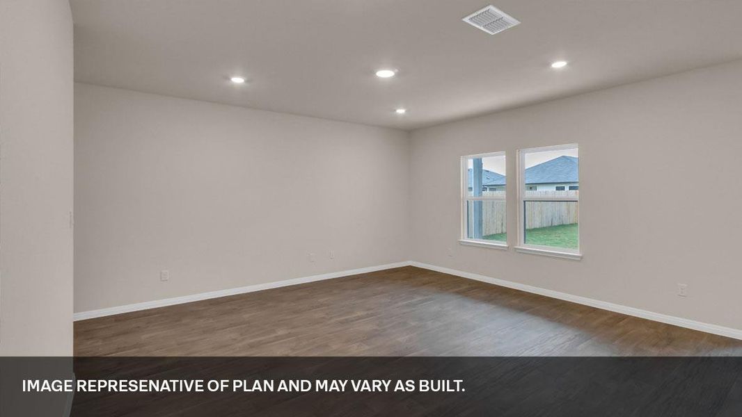 Spacious, unfurnished interior of a new home in Prairie Lakes, Buda (Image 18).