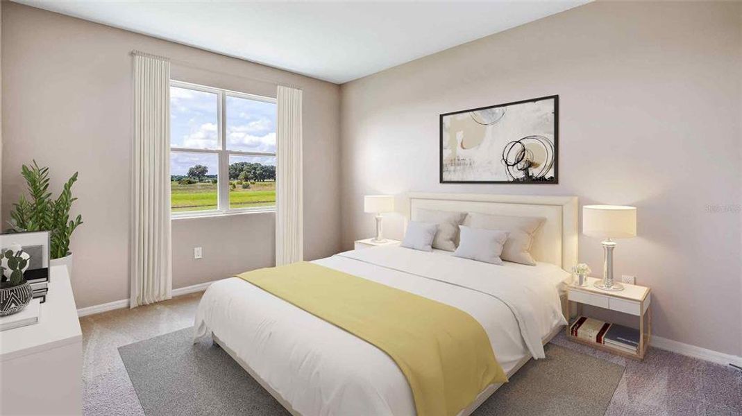 Furnished interior view inside a new home in Hammock at Two Rivers, Zephyrhills (Image 13).