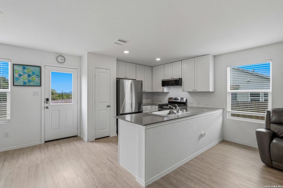 Furnished interior view inside a new home in Hidden Trails, Bulverde (Image 8).