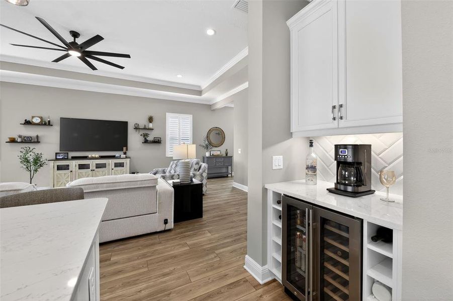 Furnished interior view inside a new home in , Sarasota (Image 11).