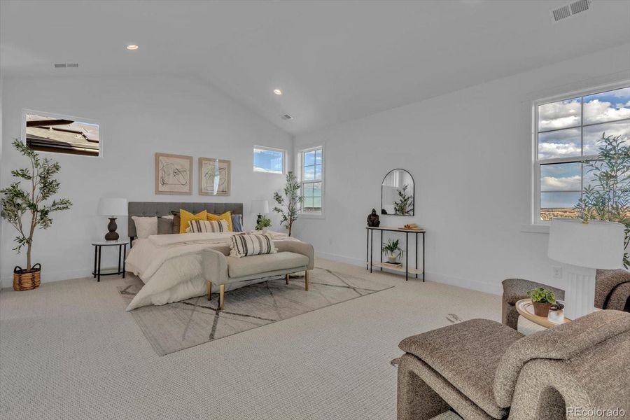 Furnished interior view inside a new home in , Louisville (Image 31).