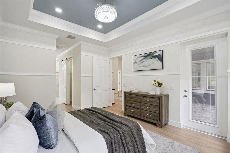 Furnished interior view inside a new home in , Apopka (Image 39).