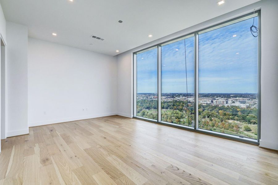 One of three ensuite bedrooms with north views. One of three ensuite bedrooms with north views.