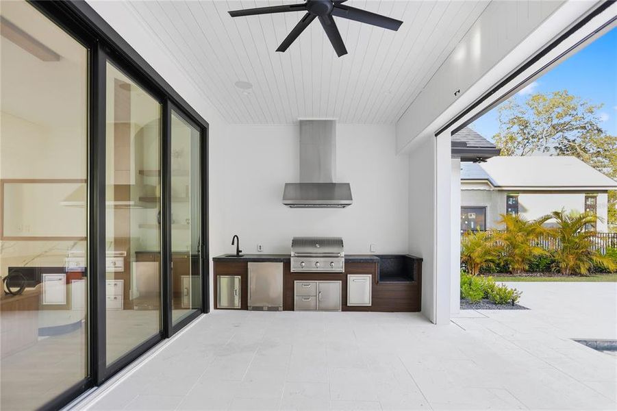Exterior details and patio area of a home in , Oakland (Image 31). Exterior details and patio area of a home in , Oakland (Image 31).