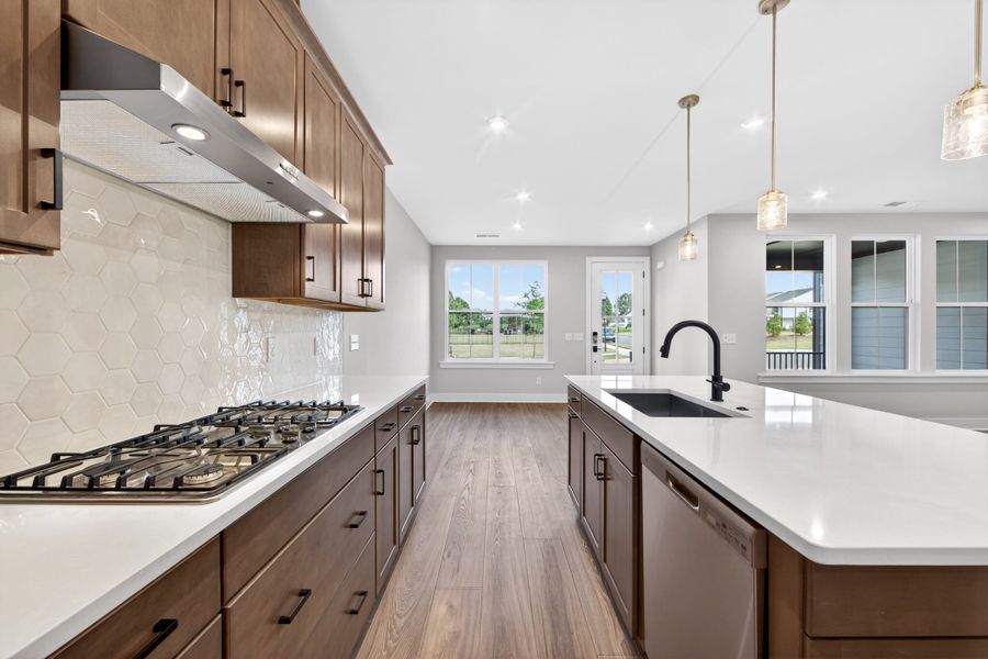 Furnished interior view inside a new home in Seven Oaks, Belmont (Image 8).