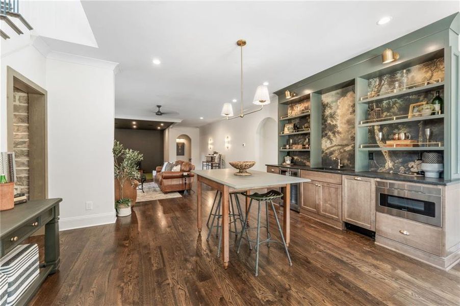 Furnished interior view inside a new home in , Marietta (Image 16).