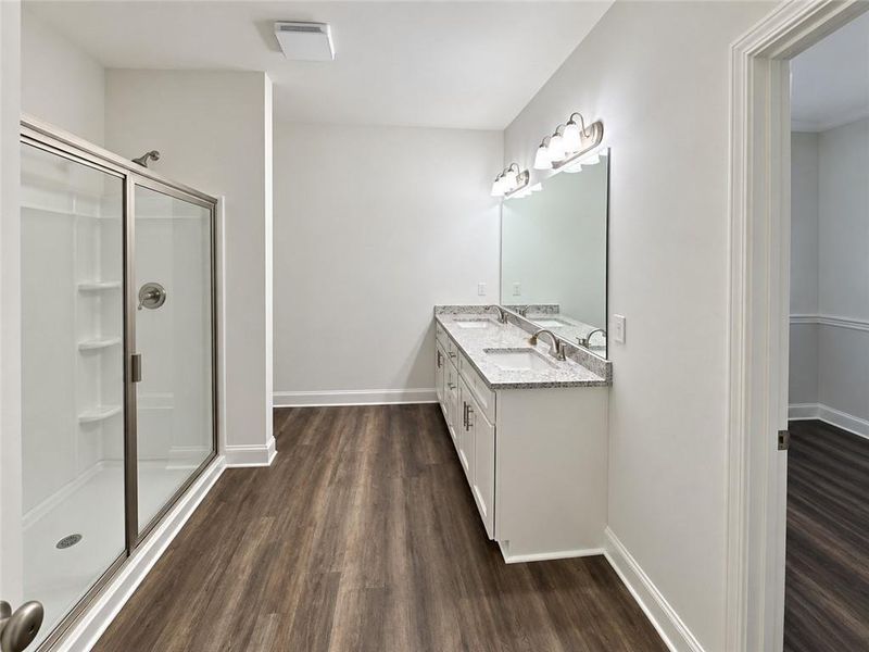 Furnished interior view inside a new home in , Griffin (Image 5).