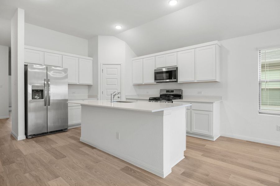 Furnished interior view inside a new home in Trinity Ranch, Elgin (Image 6).